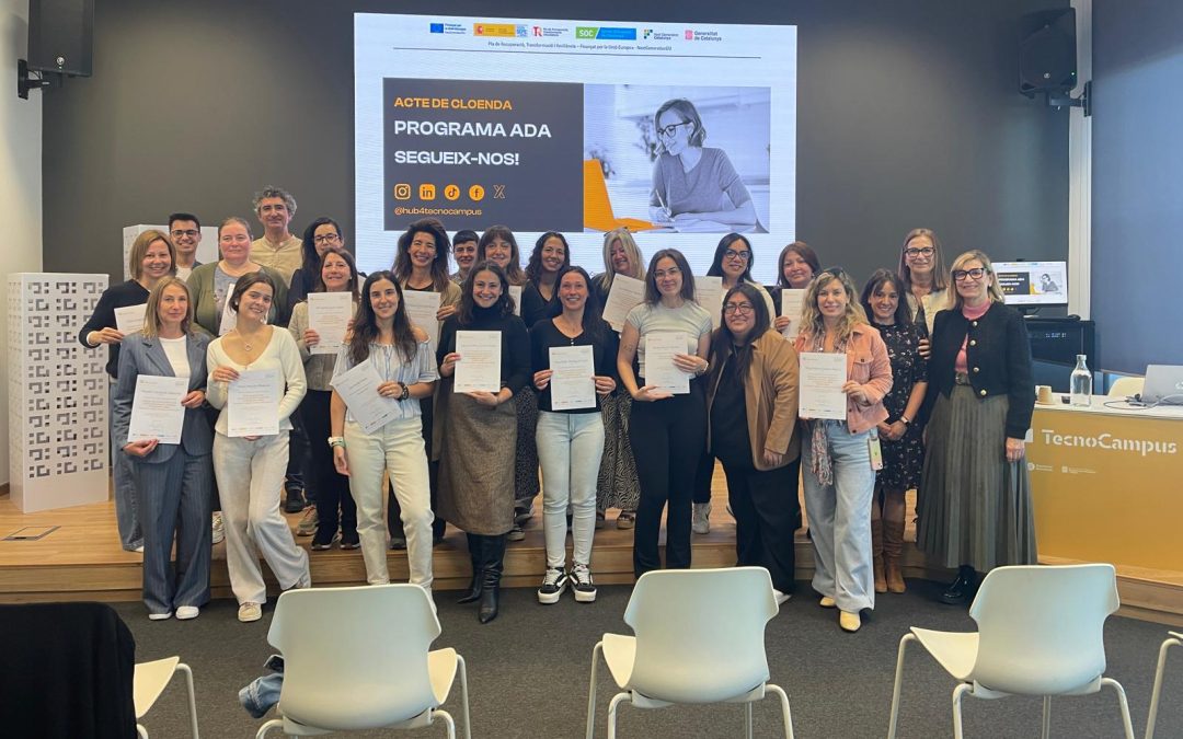 Programa ADA 2024: Formació Especialitzada en Màrqueting Digital i Comerç Electrònic per a Dones al TecnoCampus