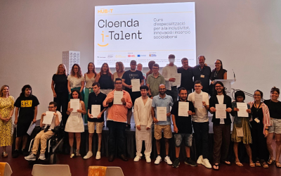 Tancament de la 4a edició del curs I-Talent, que fomenta la integració laboral de joves amb discapacitat intel·lectual