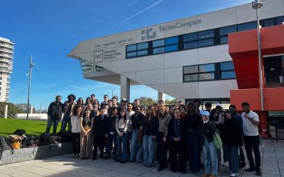 HUB4T TecnoCampus acoge un seminario internacional en Logística para EMlyon Business School con la participación de 50 estudiantes de màster